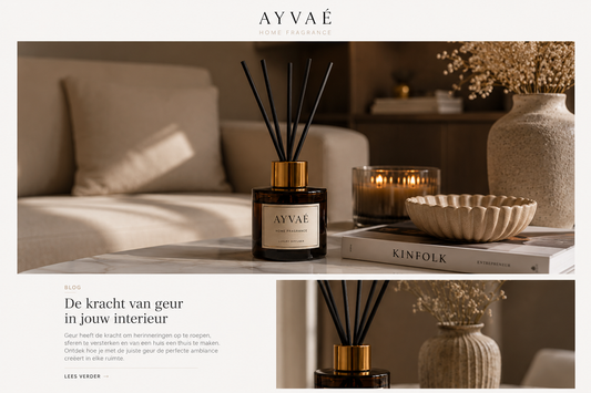 De Invloed Van Geur Op Je Interieur | AYVAÉ