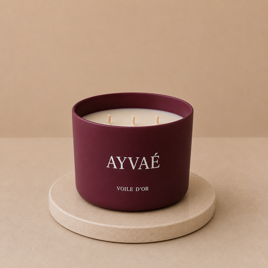 Deep Plum Matte Ceramic Reed Diffuser Set
